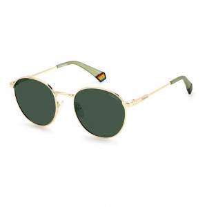 polaroid-occhiali-da-sole-pld6171-s-j5g-51-20-140-unisex-gold-lenti-green-polarizzato