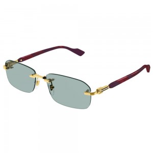 gucci-occhiali-da-sole-gg1221s-003-56-16-140-uomo-gold-burgundy-lenti-green