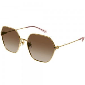 gucci-occhiali-da-sole-gg1285sa-002-60-17-140-donna-gold-lenti-brown-gradient