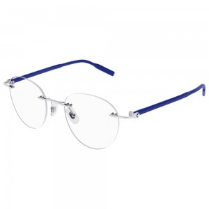 montblanc-occhiali-da-vista-mb0224o-003-49-20-145-uomo-argento-blu