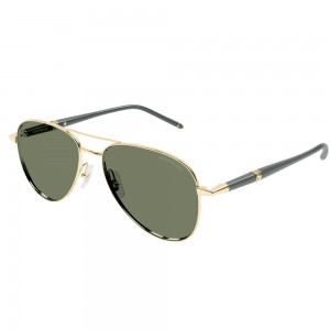 montblanc-occhiali-da-sole-mb0345s-004-57-16-150-uomo-gold-lenti-green