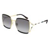 occhiali-da-sole-gucci-gg0593sk-004-59-17-135-donna-black-gold-lenti-grey-gradient