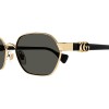 gucci-occhiali-da-sole-gg1593s-001-56-18-140-donna-gold-lenti-grey