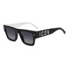 dsquared2-icon-occhiali-da-sole-icon-0021-s-807-9o-52-20-145-unisex-black-white-lenti-grey-gradient