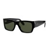 occhiali-da-sole-ray-ban-rb2187-901-31-54-17-140-unisex-black-lenti-g-15-green