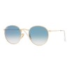 occhiali-da-sole-ray-ban-unisex-gold-lenti-crystal-white-grad-blue-rb3447n-001-3f-50-21-145