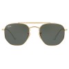 occhiali-da-sole-ray-ban-unisex-gold-lenti-grey-green-g-15-0rb3648-001-54-21-145