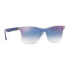 occhiali-da-sole-ray-ban-unisex-matt-trasparent-lenti-clear-gradient-blue-mirror-red-rb4440n-6356x0-41-14-145