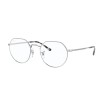 occhiali-da-vista-ray-ban-jack-rx6465-2501-51-20-140-unisex-silver