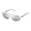 occhiali-da-sole-fila-sf9417-4aox-99-00-145-unisex-bianco-pieno-lucido-lenti-smoke-mirror-silver