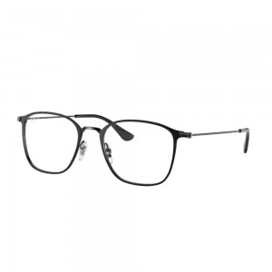 occhiali-da-vista-ray-ban-rx6466-2904-51-19-145-unisex-matte black-on-black