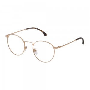 occhiali-da-vista-lozza-firenze-16-vl2322-0300-50-21-140-unisex-oro-rosè-lucido-totale