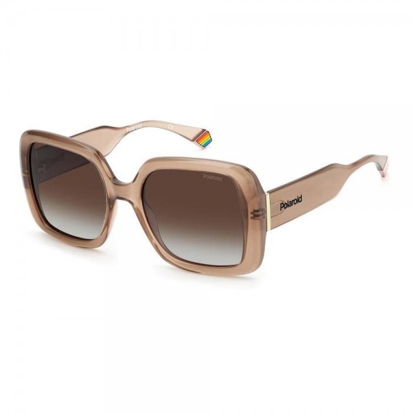 Polaroid occhiali da sole PLD6168 S 10A 54 30 140 donna beige Lenti brown gradient polarizzato