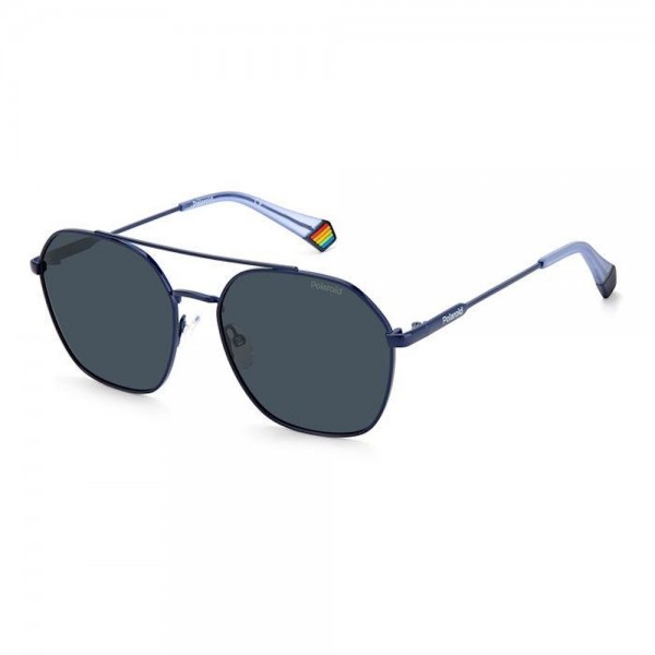 Polaroid occhiali da sole PLD6172 S PJP 57 17 140 unisex blue Lenti grey blu polarizzato