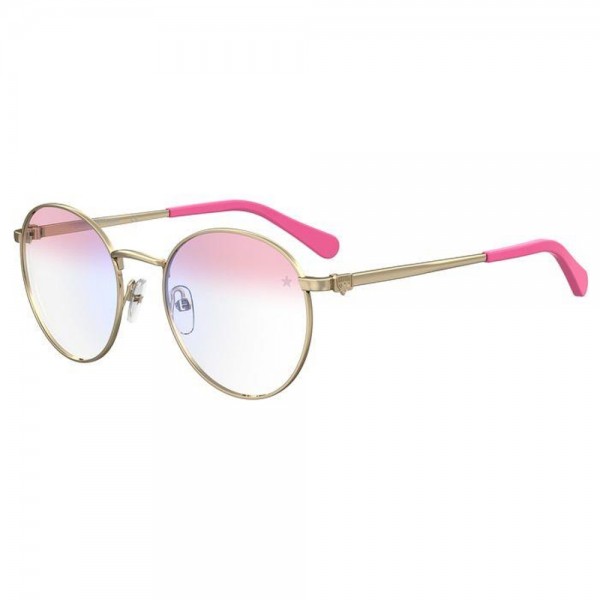 Chiara Ferragni occhiali da sole CF1011 BB S35 7M 50 20 140 donna gold lenti pink