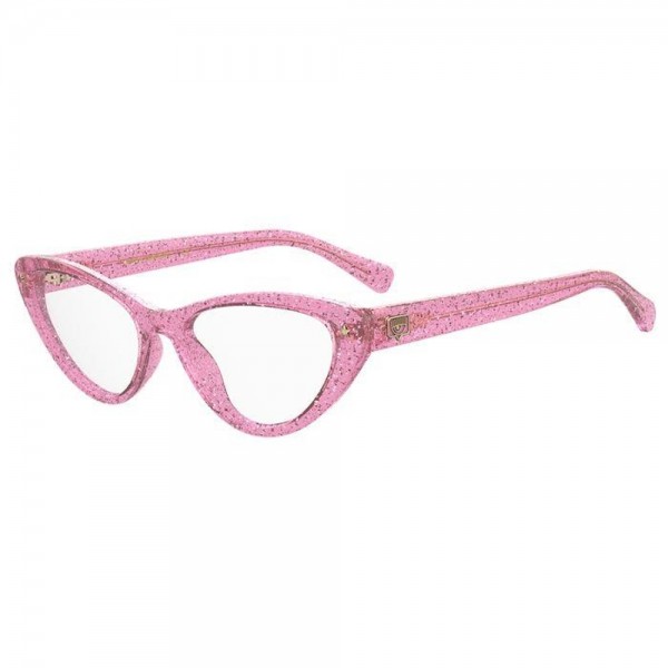 Chiara Ferragni occhiali da vista CF 7012 QR0 17 52 17 140 donna pink glitter