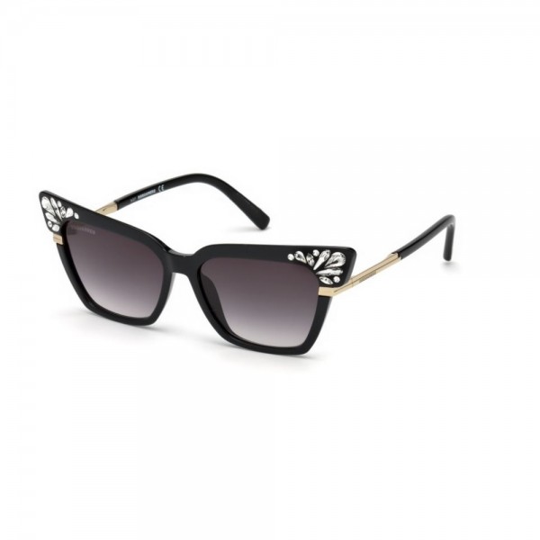 occhiali-da-sole-dsquared2-donna-nero-lucido-lenti-grey-gradient-dq0293-01b-55-15-140