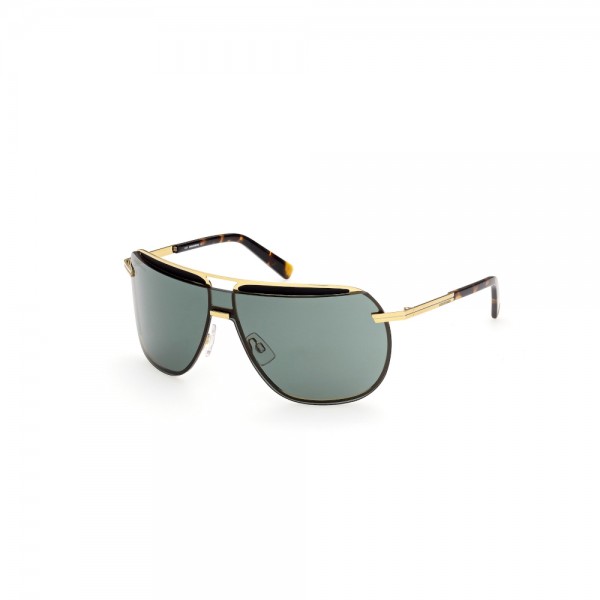 occhiali da sole Dsquared2 DQ0352 30N 133-00-130 unisex oro carico lucido lenti verde