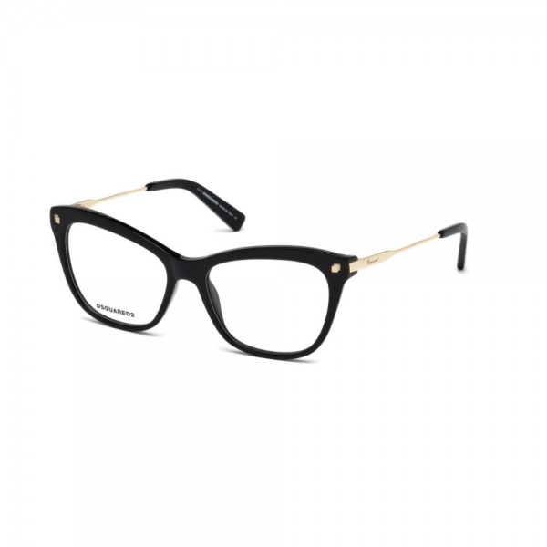occhiali-da-vista-dsquared2-nero-lucido-donna-dq5194-001-53-16-135