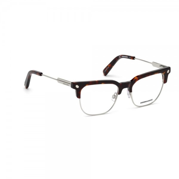 Occhiali da Vista Dsquared2 avana argento unisex DQ5243 054 49 17 145