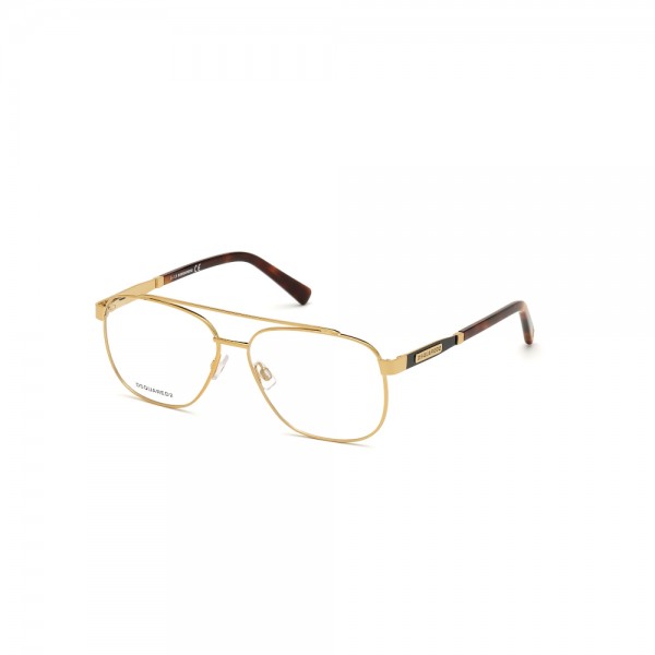 occhiali-da-vista-dsquared2-dq5309-030-57-14-145-unisex-oro-lucido