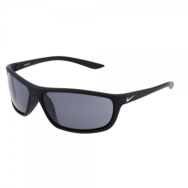 occhiali-da-sole-nike-rabid-ev1109-010-64-15-135-unisex-matt-black-silver-lenti-dark-grey
