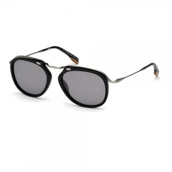 occhiali-da-sole-ermenegildo-zegna-uomo-nero-lucido-lenti-fumo-specchiato-ez0107-s-01c-54-18-140