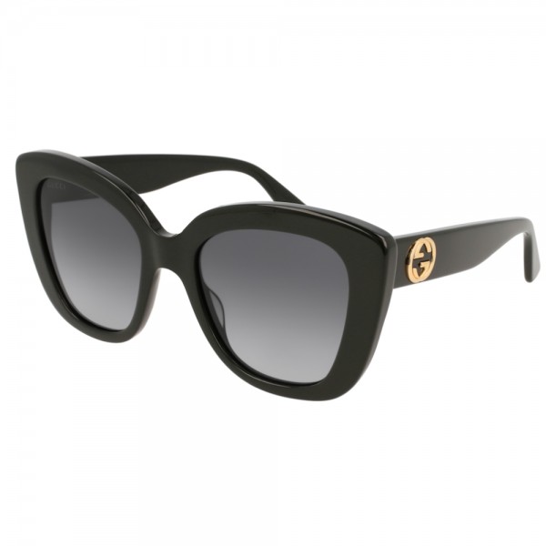occhiali-da-sole-gucci-gg0327s-001-52-20-140-donna-black-lenti-grey-gradient