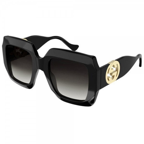 Gucci Occhiali da sole GG1022S 006 54 23 140 Donna black lenti grey gradient