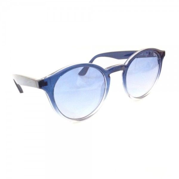 Occhiali da Sole Itali Arezzo Unisex Blue Gradient Lenti Blue