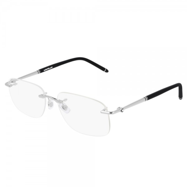 Occhiali da Vista Montblanc MB0071O 004 58 17 145 uomo silver