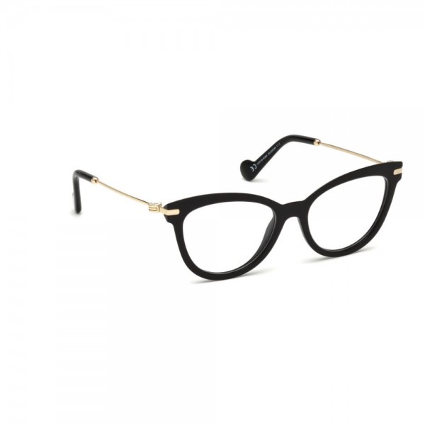 Occhiali da Vista Moncler nero lucido donna ML5018 001 53 17 140