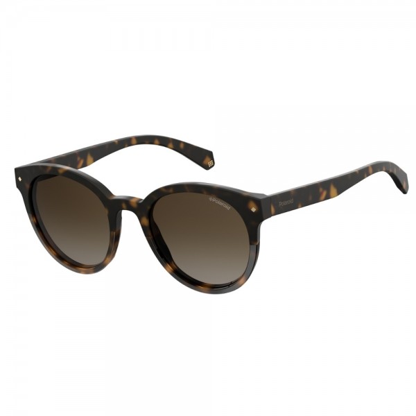 occhiali-da-sole-polaroid-donna-avana-scuro-lenti-brown-sfumato-polarizzato-pld6043-086-la-51-20-145