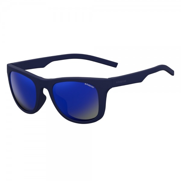 occhiali-da-sole-polaroid-unisex-blu-opaco-lenti-blu-specchiato-polarizzato-pld7020-pjp-5x-52-22-140