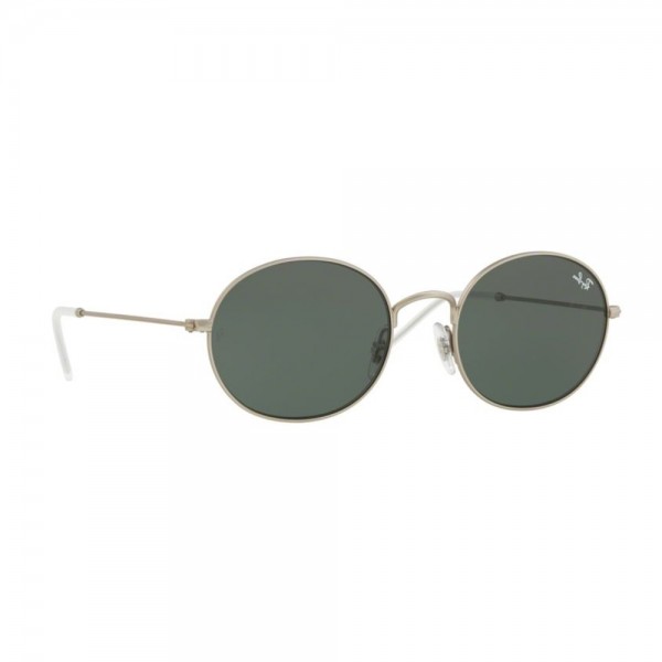 occhiali-da-sole-ray-ban-unisex-rubber-rilver-lenti-dark-green-rb3594-911671-53-20-145