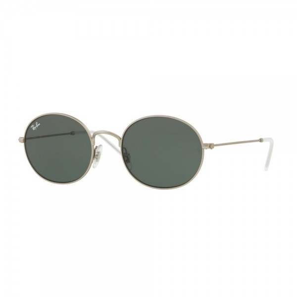 occhiali-da-sole-ray-ban-unisex-rubber-rilver-lenti-dark-green-rb3594-911671-53-20-145