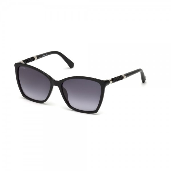 occhiali-da-sole-swarovski-donna-nero-lucido-lenti-fumo-gradient-sk0148-s-01b-56-15-135