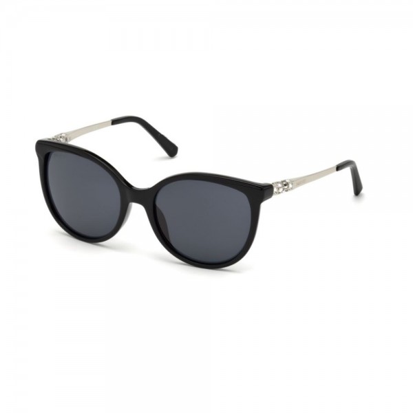 occhiali-da-sole-swarovski-donna-nero-lucido-lenti-fumo-sk0155-s-01c-55-19-135