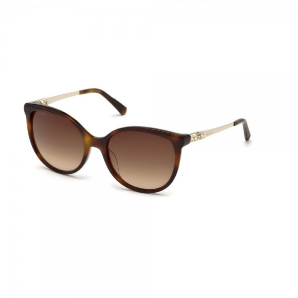 occhiali-da-sole-swarovski-donna-avana-scuro-lenti-brown-gradient-sk0155-s-52f-55-19-135