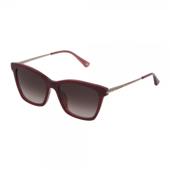 Occhiali da Sole Nina Ricci SNR220 0ATL 53 16 140 donna top burgundy Lenti brown gradient pink