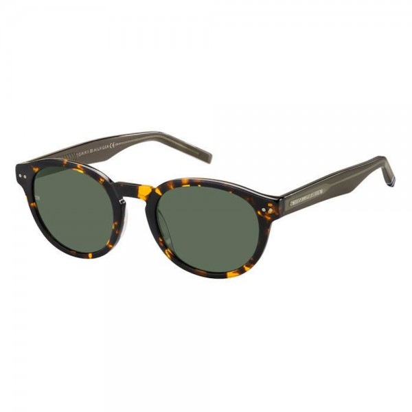 occhiali-da-sole-tommy-hilfiger-th-1713-s-086-50-22-145-unisex-avana-scuro-lenti-grigio-verde