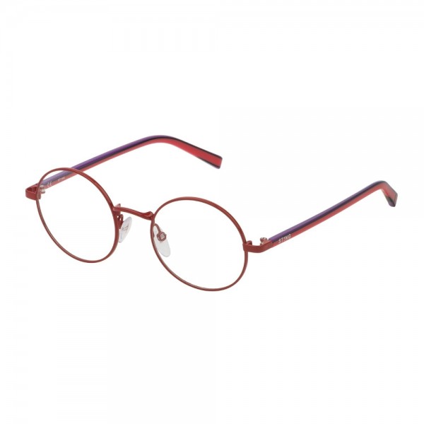 occhiali-da-vista-sting-emoji-1-vsj411-0480-44-18-135-unisex-rosso-pieno-lucido
